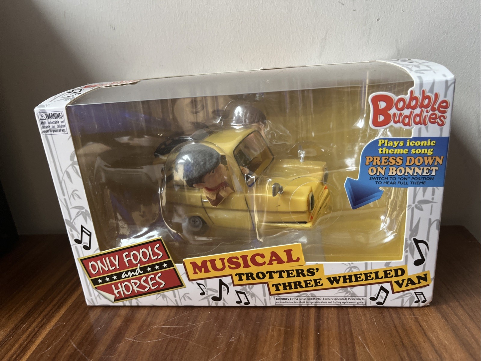 Only Fools and Horses Musical Trotters Three Wheeled Van Bobble Buddies - Image 6