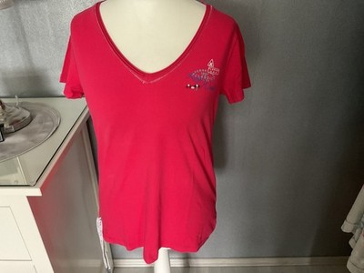 Gaastra T Shirt gr. XXL rot V Ausschnitt