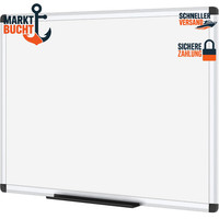 Whiteboard Magnetisch Alurahmen 60 X 45 Cm FüR BüRo Schule PräSentation