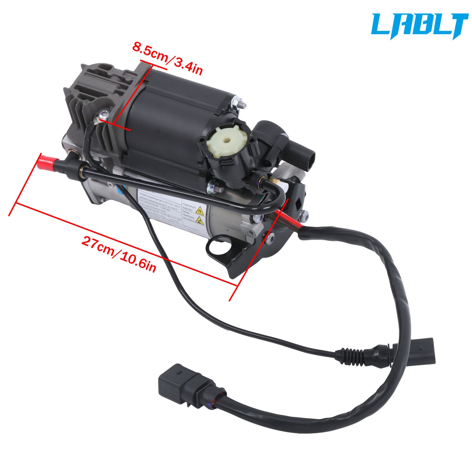 Air Suspension Compressor Assembly 2003-2012 For Bentley Continental 3D0616007C