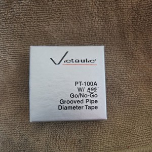 Brand NEW Victaulic PT-100A With AGS  Go/no-go Grooved Pipe Diameter  Tape