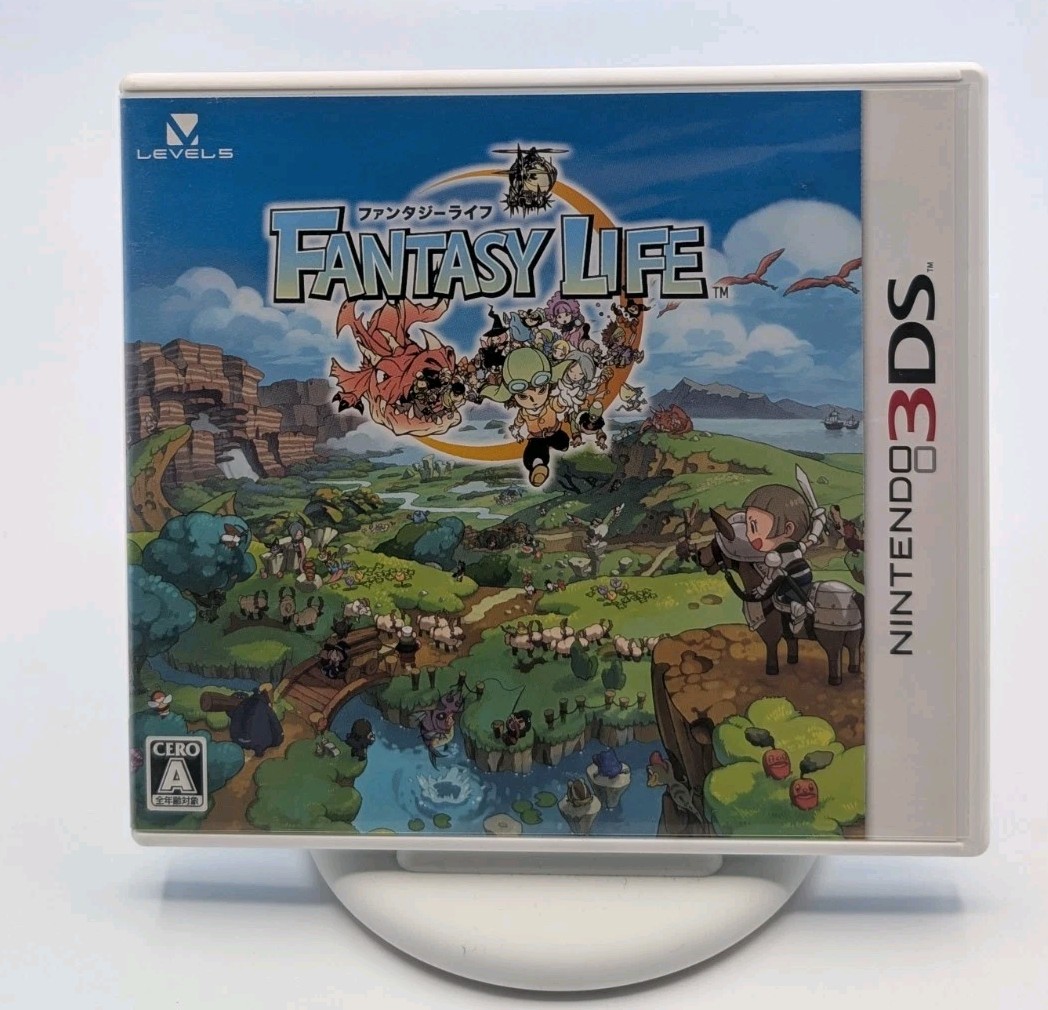 Nintendo 3DS Fantasy Life Japanese RPG life simulation Games
