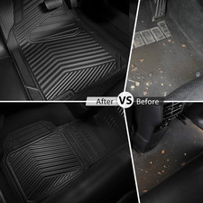 Carpass Floor Mats Rainbow Waterproff Girly Black With Red Carpass Floor Mats Rainbow Waterproff Girly Black With Red
