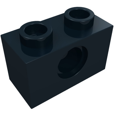 20x LEGO  Part 3700 - Technic, Brick 1 x 2 with Hole - Farbauswahl