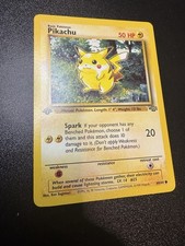 Pikachu [1st Edition] #60 Prices | Pokemon Jungle | Pokemon Cards
