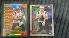 Drake Maye 2025 Topps Chrome Refractor # 207 & Power Player Refractor # PP-10