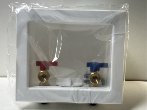 Tectite 1/2”Brass Push-to-Connect x 3/4”Male Hose Washing Machine Outlet Box - Picture 5 of 5