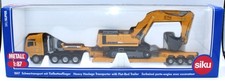 SIKU Super 1847 MAN Schwertransport mit Liebherr Bagger / Metall 1:87 OVP