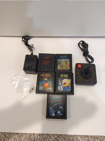 Atari 2600 Sears Tele Game Heavy Sixer Console With Games and controller. Tested