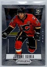 Jarome Iginla 6 2012-13 Panini Rookie Anthology Prizm Pittsburgh Penguins Card. rookie card picture