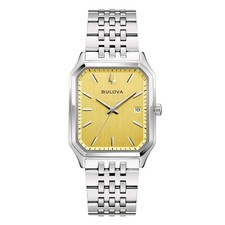 Bulova Herrenuhr Stahl Collaboration Tony Bennett versilbert _96B471