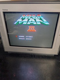 Mega Man 3 (Nintendo NES 1990) cartucho aut&eacute;ntico solamente 