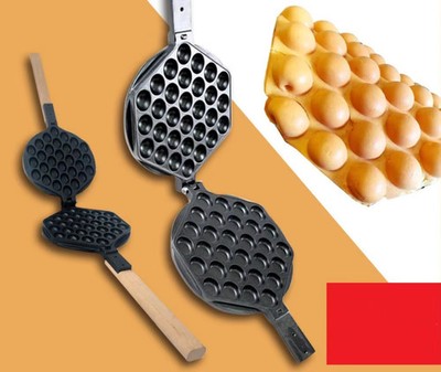Commercial QQ Eggs Bubble Ball Baking Waffle Maker Iron Hongkong Waffle Egget...