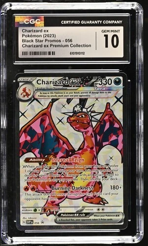 Charizard ex 056 - Black Star Promos:Charizard ex Premium Coll.  CGC 10 Gem Mint