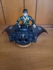 Vintage Gi Joe Destro's Despoiler Vehicle & military Ninja action figure