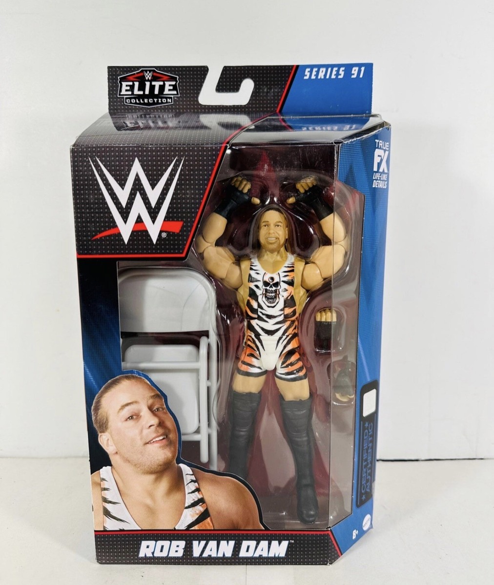 WWE Mattel Elite Ultimate ロブ・ヴァン・ダム Amazon.com: Mattel WWE Rob Van Dam Elite Collection Action