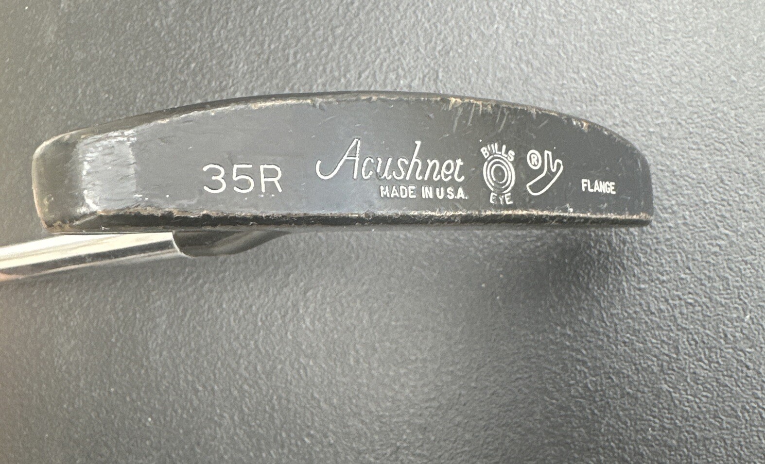 Titleist BULLSEYE PUTTER, 35 1/2" Flange, Made In USA