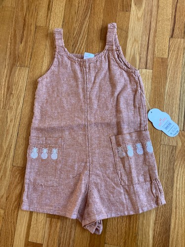 NEW Lot 3 pcs GIRL size 4T summer clothes outfits romper set - Picture 2 of 6