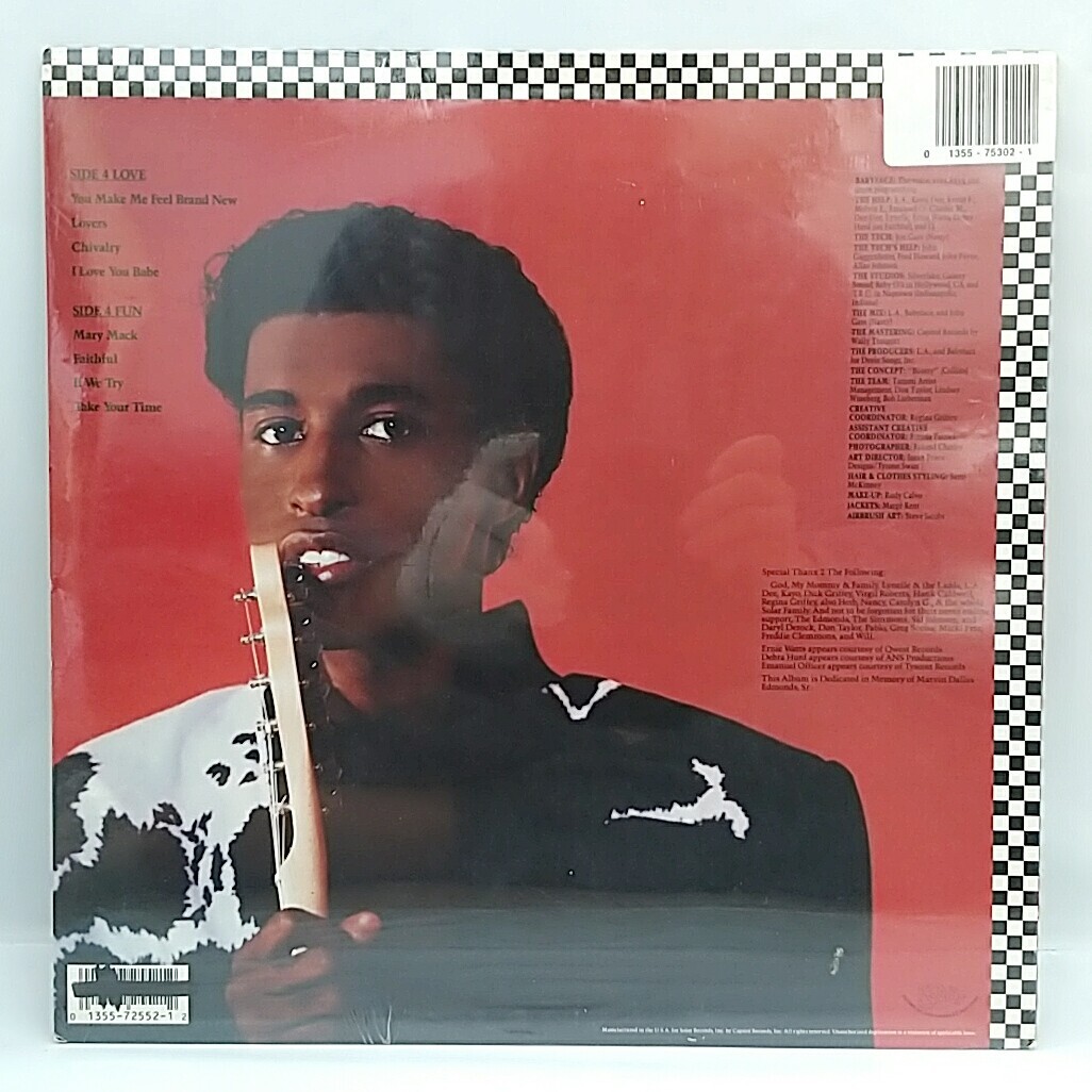 BABYFACE Lovers ラヴァーズ LP レコード 帯付き 国内盤 LP) Babyface – Lovers, Brand New, US Press, Shrink-wrapped, Album