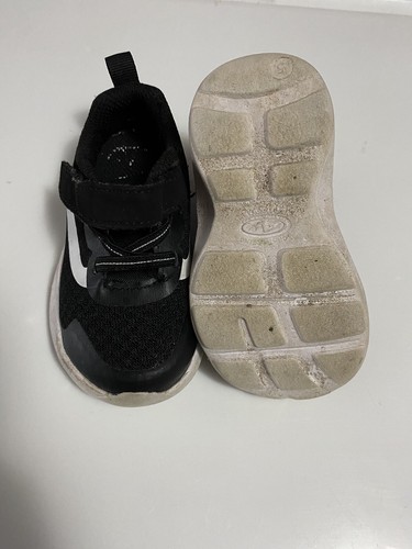 Toddler Kids Boys Athletic Tennis Sneakers Shoes Size 5 Black - Bild 3 von 4