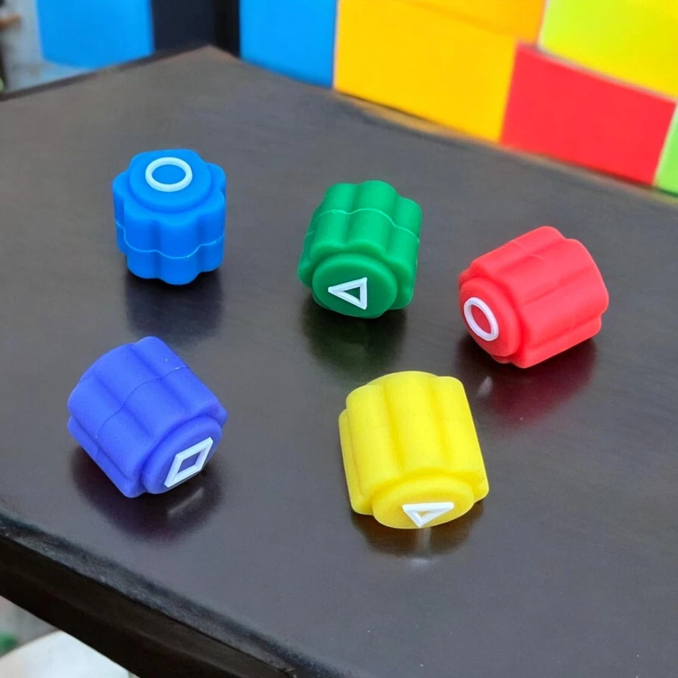 Squid Game Gonggi Gong-gi Jacks Korean Game Netflix Inspired Traditional Game 5x - Image 3 of 4