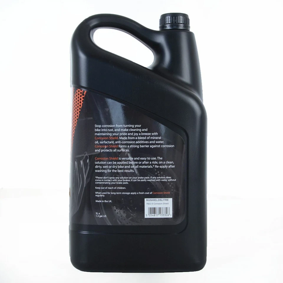 R&G Racing Corrosion Shield Motorcycle Bike Corrosion Protection 5L Bulk Bottle - Image 3 of 3