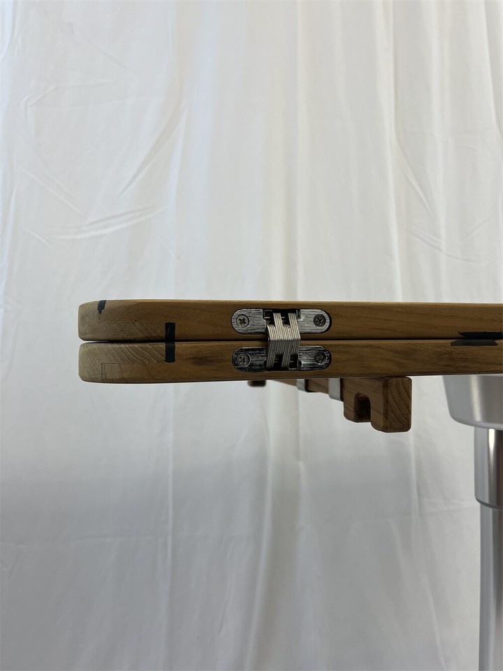 Haut De Table Pliant En Teck Pour Bateau Ou Camping-Car