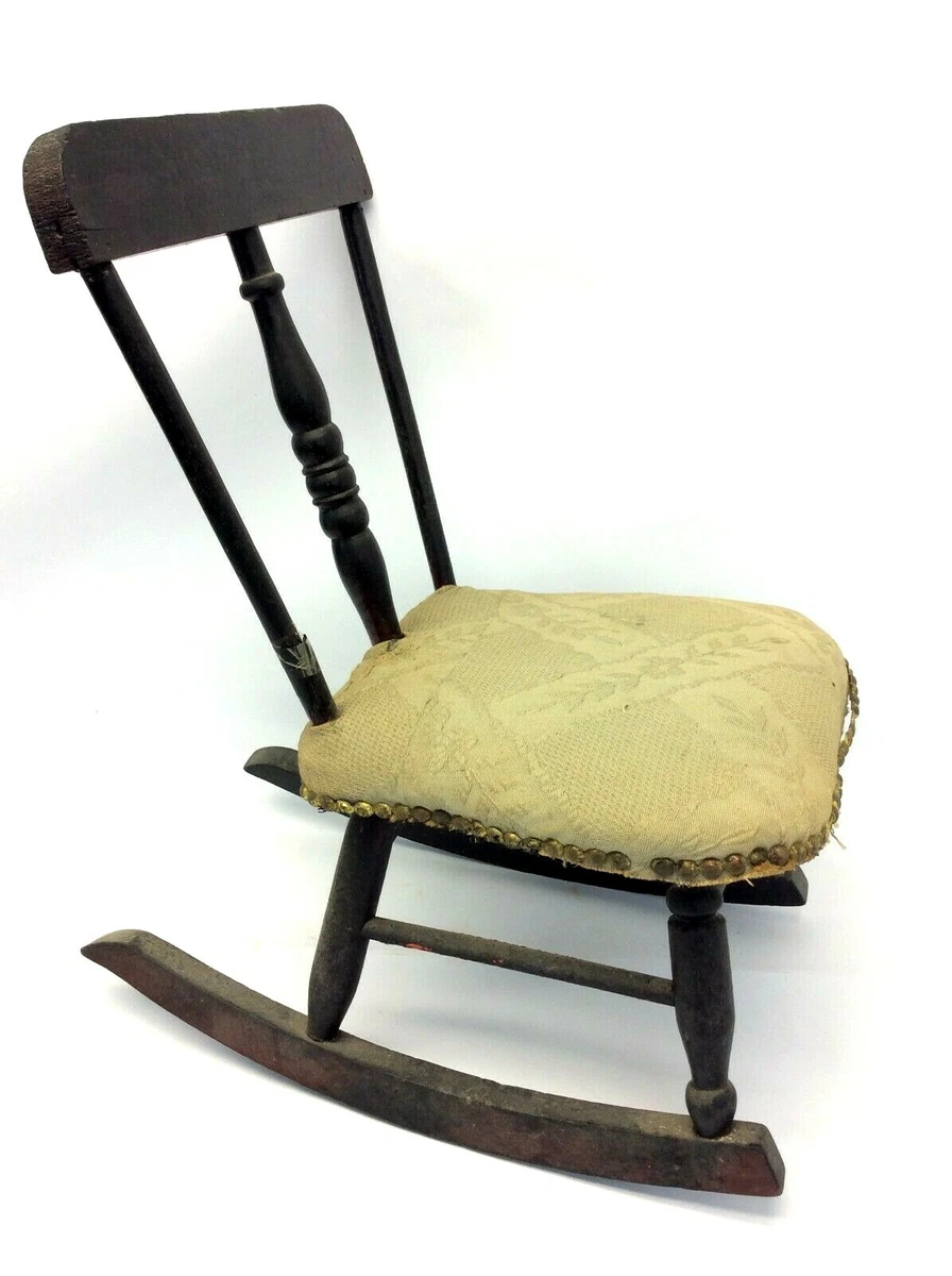 Small black online rocking chair