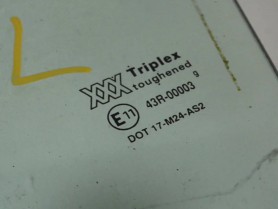 1994 Jaguar Xj6 Xj12 Window Glass Door Left Lh Driver Side Front Oem Foto 4 de 4