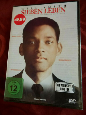 Sieben Leben - DVD NEU in Folie - Schuld und Sühne Drama mit Will Smith - OVP -