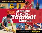 Complete Do-It-Yourself Manual: Completely Revised and Updated - Very Good