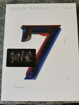 BTS MOTS7 Version 3 with Group Photocard Map Of The Soul 7