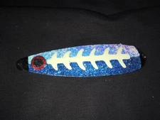 High Percentage Salmon Trolling Spoon With Hyper Vis Tape Not Paint 3 3/4”