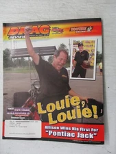 IHRA DRAG REVIEW MAGAZINE AUG 20, 2004 LOUIE ALLISON TORCO NORTHERN NATIONALS
