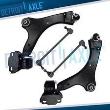 Front Lower Control Arms w/ Ball Joints Sway Bars for Volvo S60 S80 V70 V60