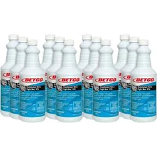 Betco 3111200 Fight-Bac RTU Disinfectant Cleaner Clear 32oz Bottle 12 Pack