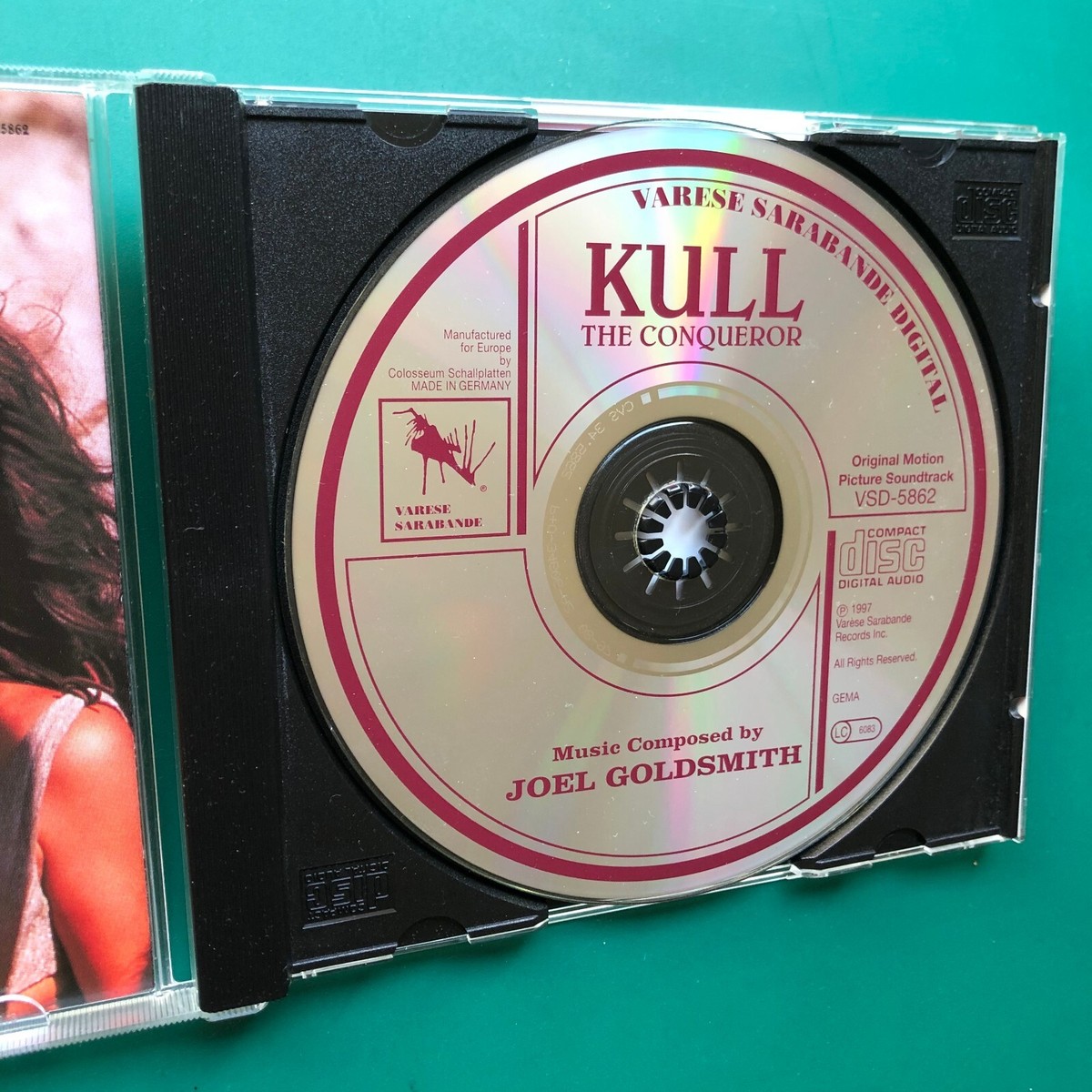Joel Goldsmith KULL THE CONQUEROR Film Soundtrack OST CD Varese