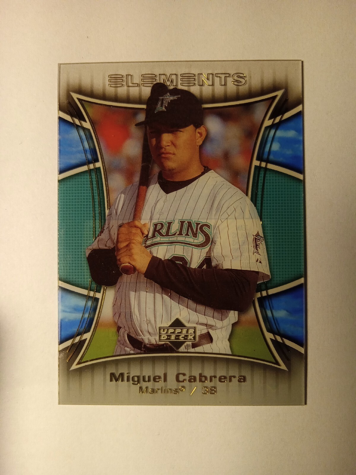 2007 Upper Deck Elements  #101 Miguel Cabrera Florida Marlins Acetate FREE SHIP!