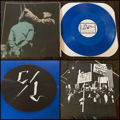 CALIFORNIA LOVE Can't Waste Death LP Blue Vinyl-Look Back And Laugh Ejaculoid