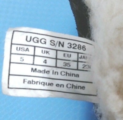 UGG Australia Black Suede 3286 Boots SIZE 5 | eBay