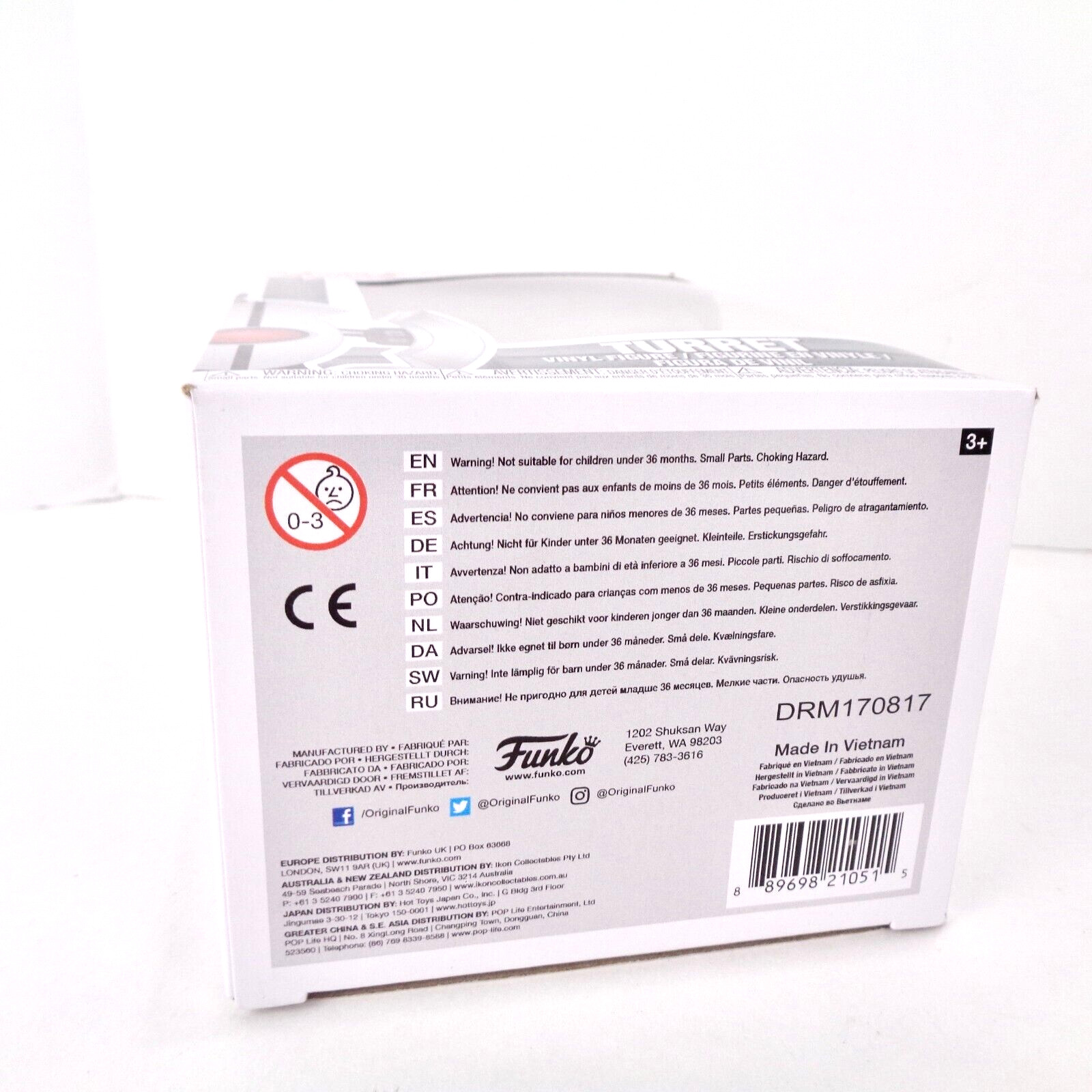 Funko POP Games Portal 2 Turret 244 Vinyl Figure in Box
