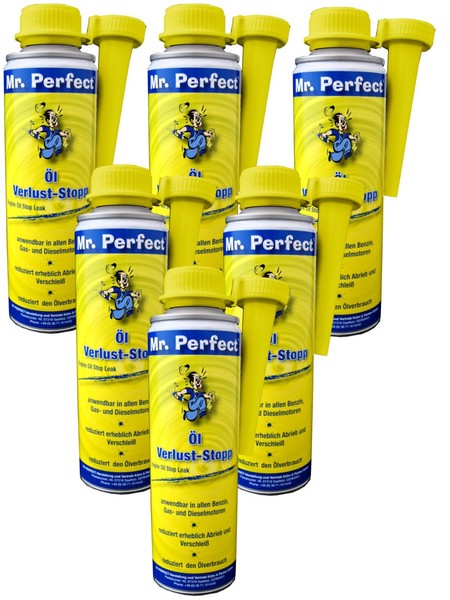 Mr.Perfect® ÖL Verlust Stop Additiv 6X250Ml - Motordichtmittel Motor Leck Dicht-image
