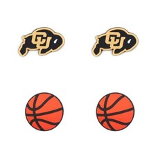 NCAA Colorado Buffaloes Team Shoe Charms - 4 Pieces