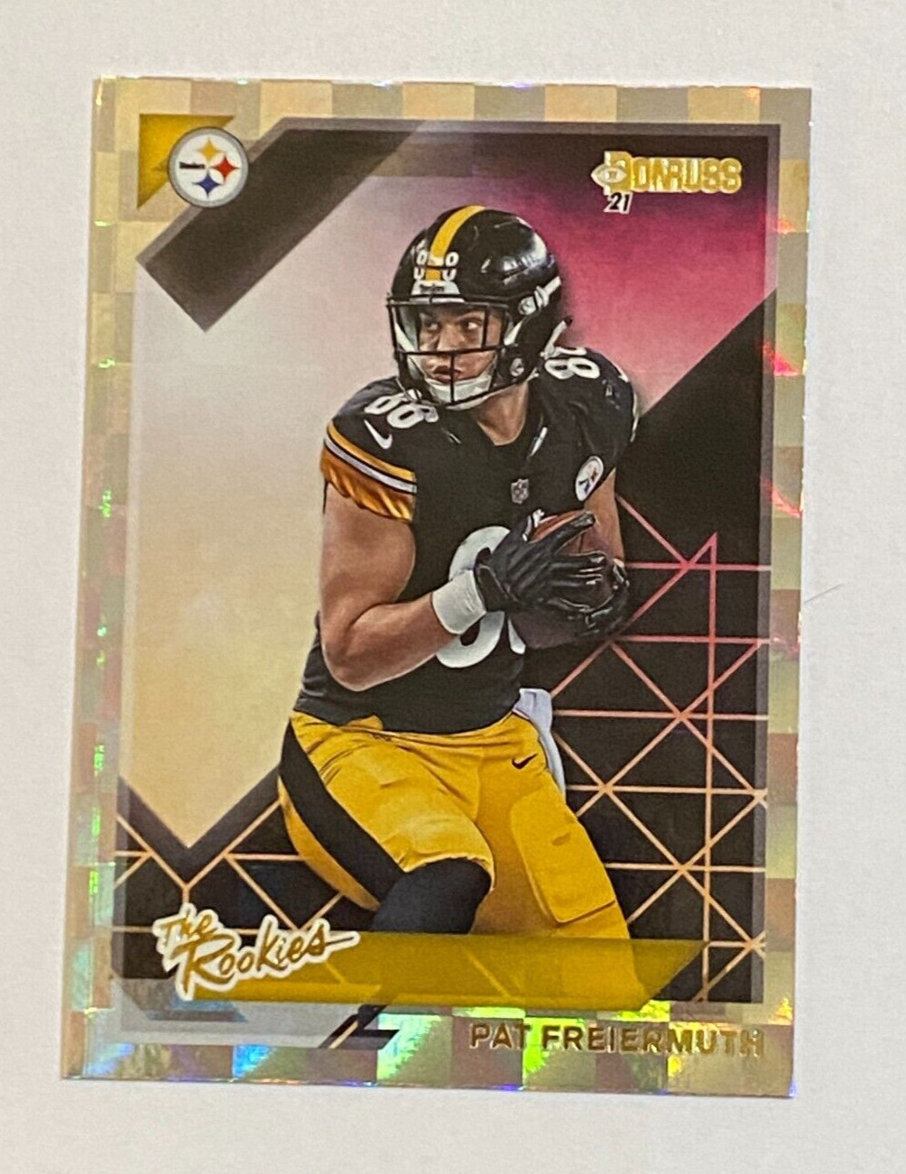 2021 Panini Donruss The Rookies #TR-PFR Pat Freiermuth Pittsburgh Steelers