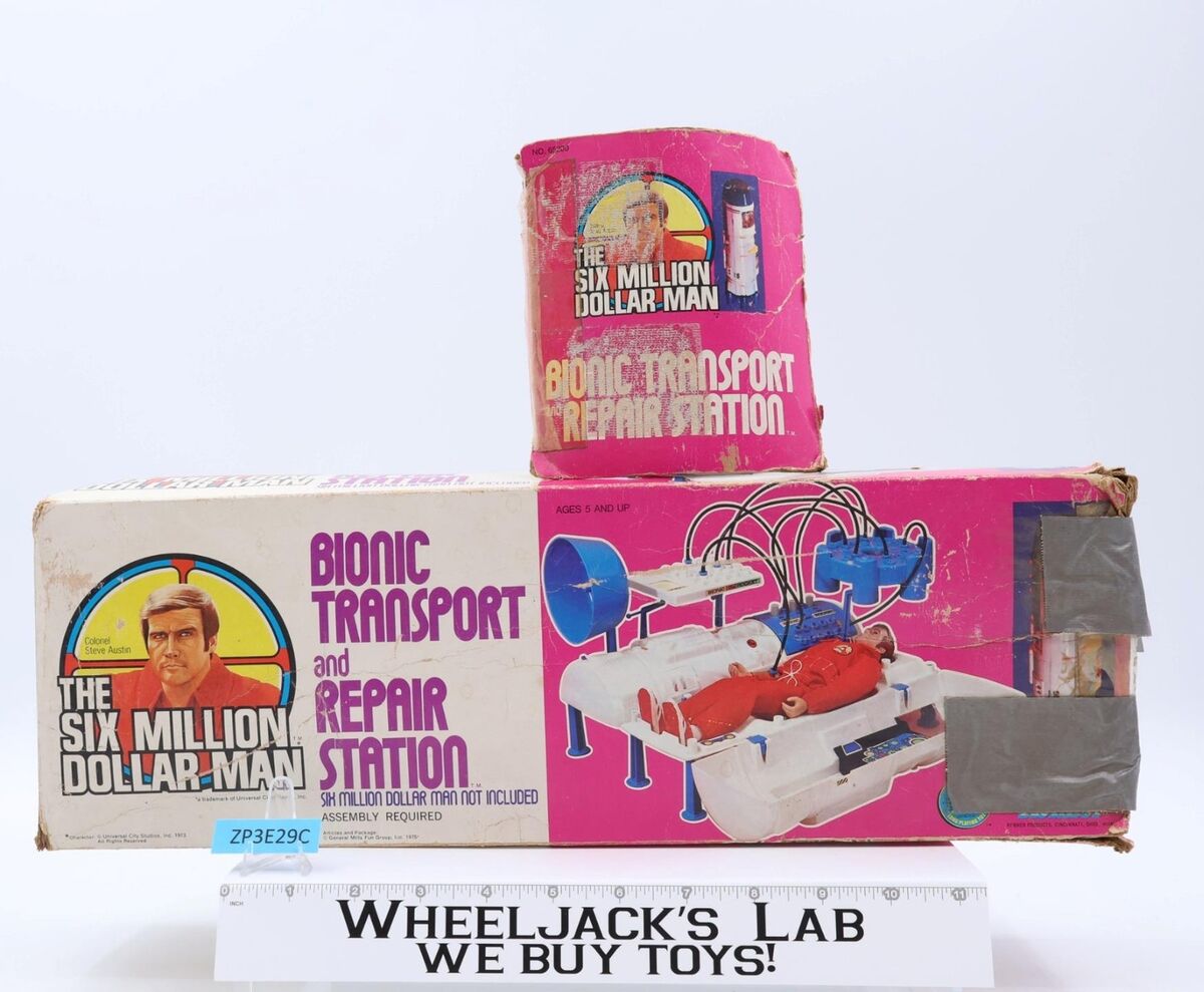 Bionic Transport & Repair Station 100% Complete W Box Six Bionic Transport & Repair Station 100% Complete W Box Six