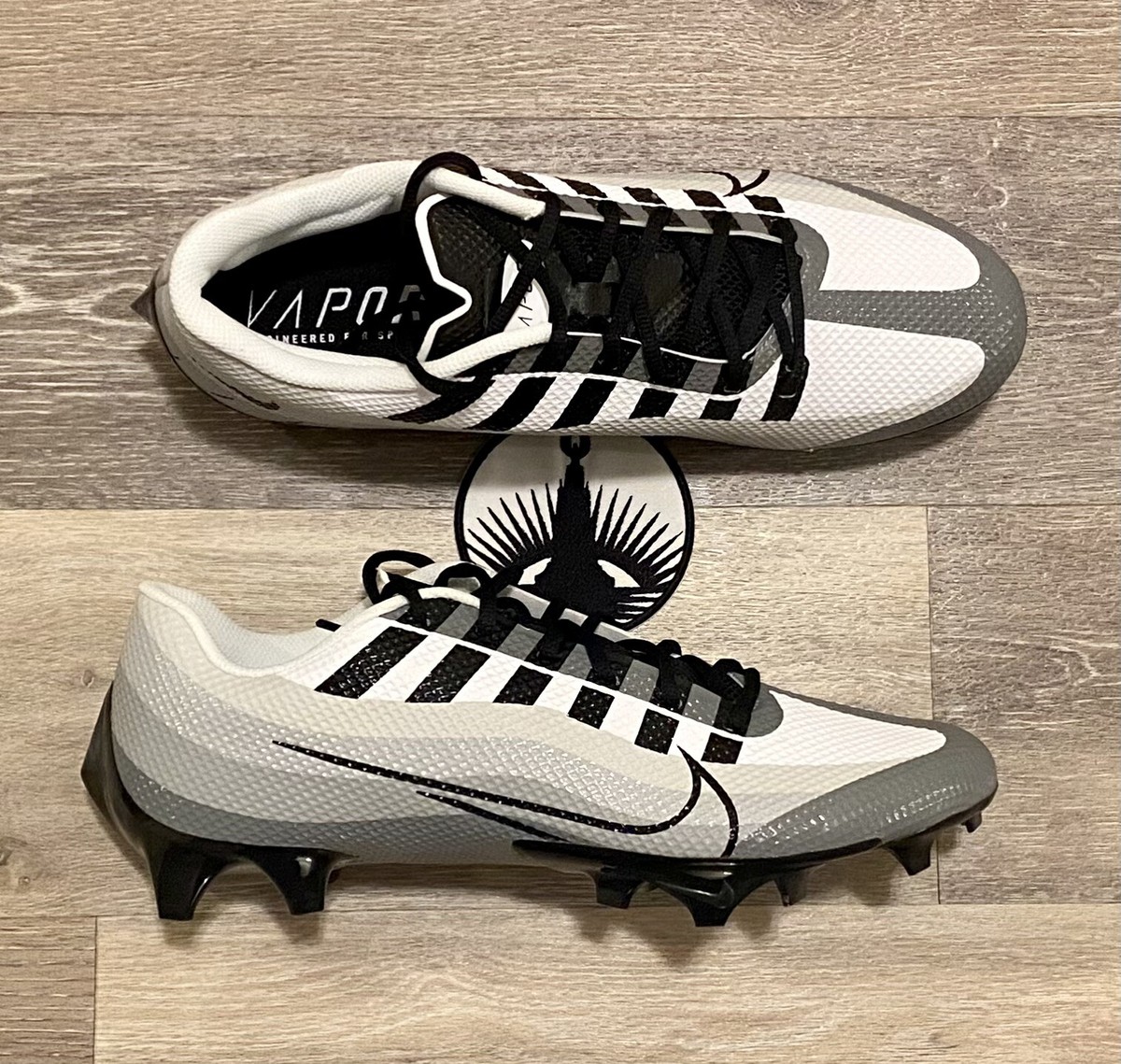 Size 12.5 Nike Vapor Edge Speed 360 Football Cleats White Photon Dust DQ5110-100 Vapor Edge Speed 360  main image 2