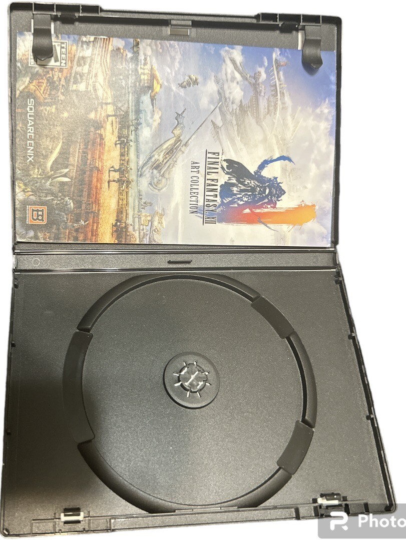 Final Fantasy XII 12 Art Collection Square bonus artbook promo. NO