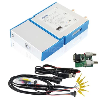 MARKENLOS New 3 in 1 2CH USB PC Virtual Oscilloscope + Signal Generator + Logic Analyzer