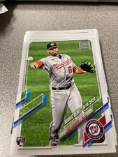 2021 Topps Update Series Baseball Rookie Debut Card #US261 Luis Garcia RC