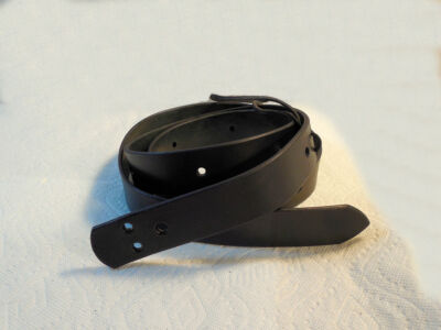USA Leather Saddle Latigo Cinch Straps Billets ~ 3'_6'_8'  Black_ Brown_ Natural